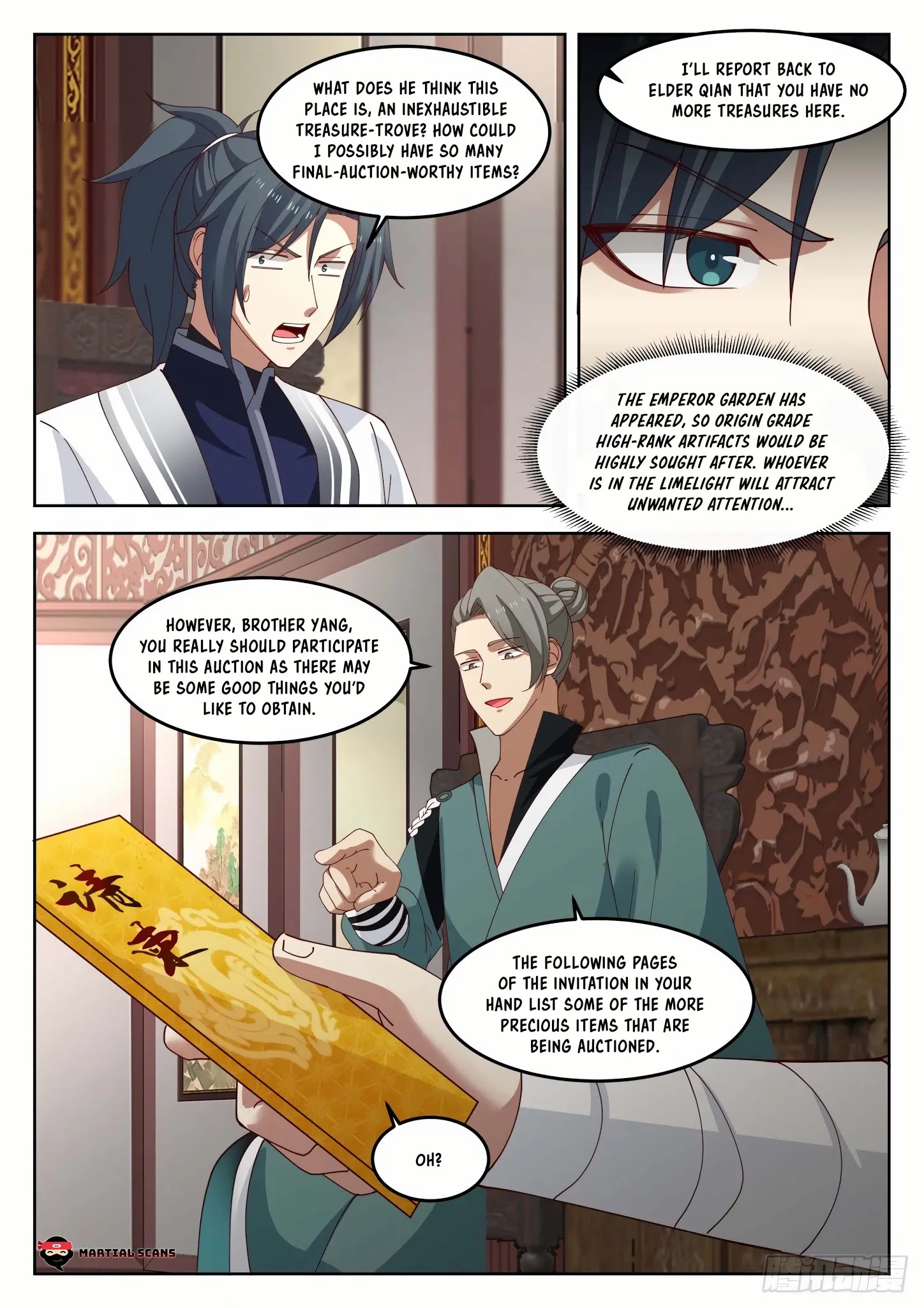 Martial Peak - Chapter 1266: Deliver An Invitation