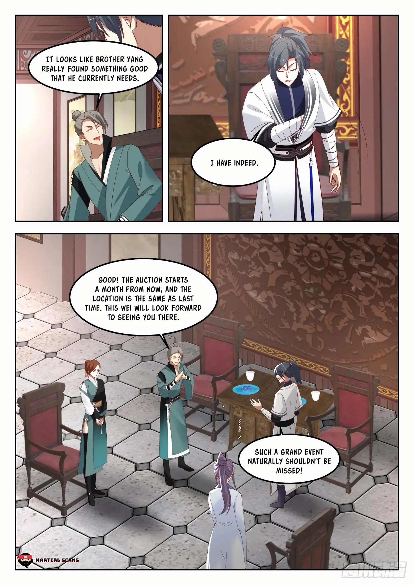 Martial Peak - Chapter 1266: Deliver An Invitation