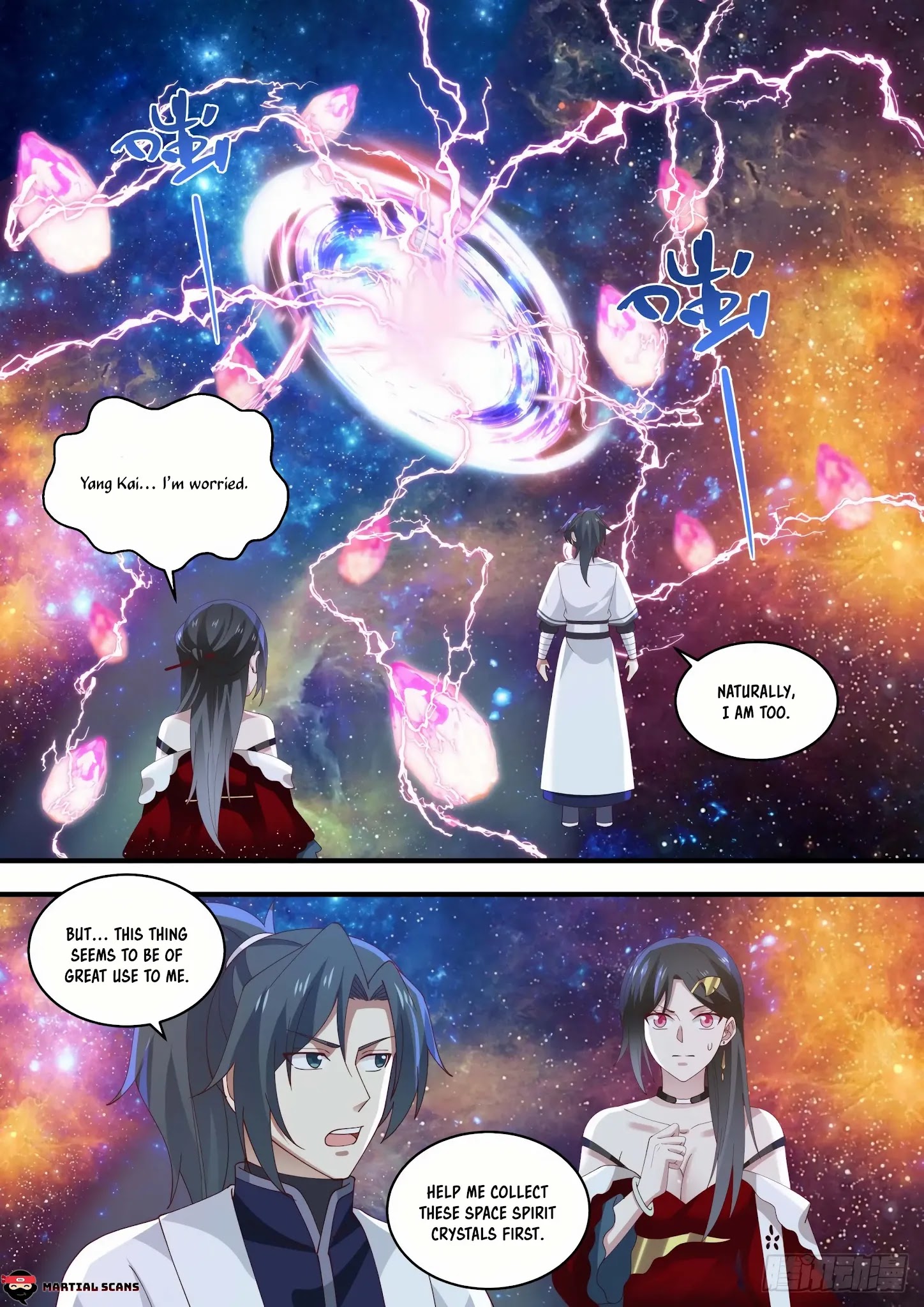 Martial Peak - Chapter 1459: True Space Spirit Crystals