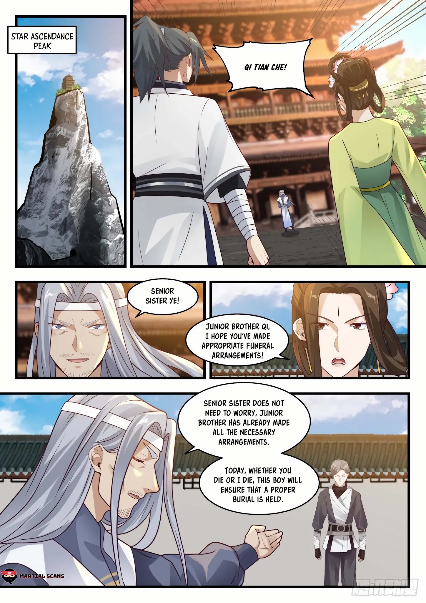 Martial Peak - Chapter 1353: Thunder Fire Seven Birds Whip