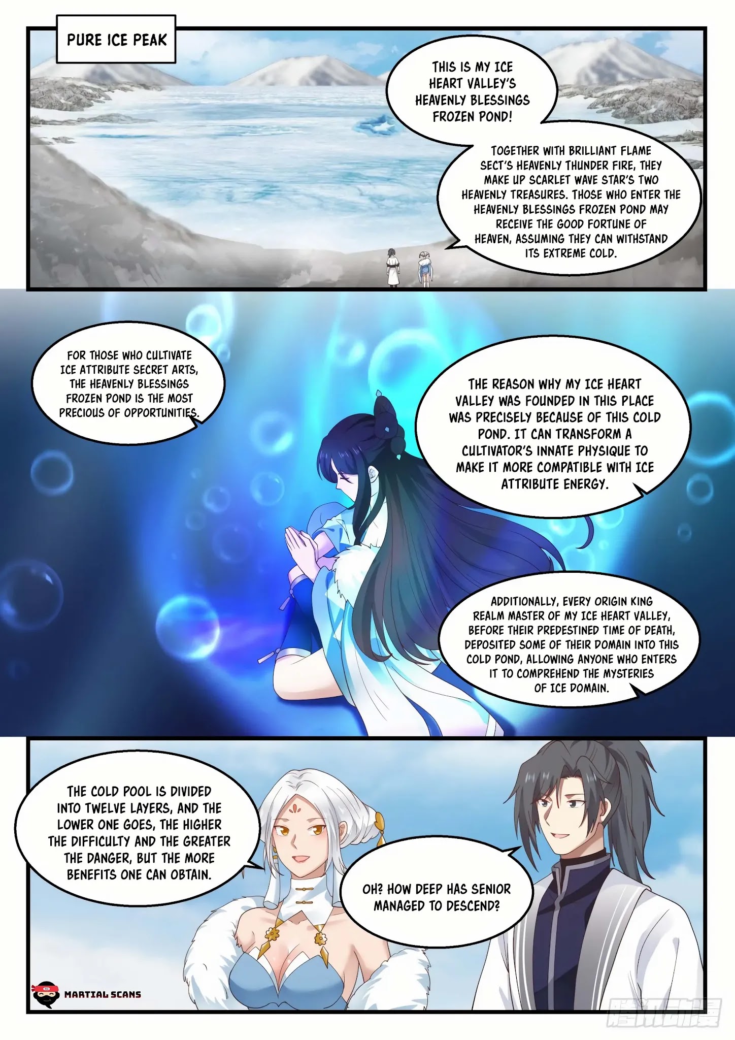 Martial Peak - Chapter 1411: Profound Frost Divine Sword