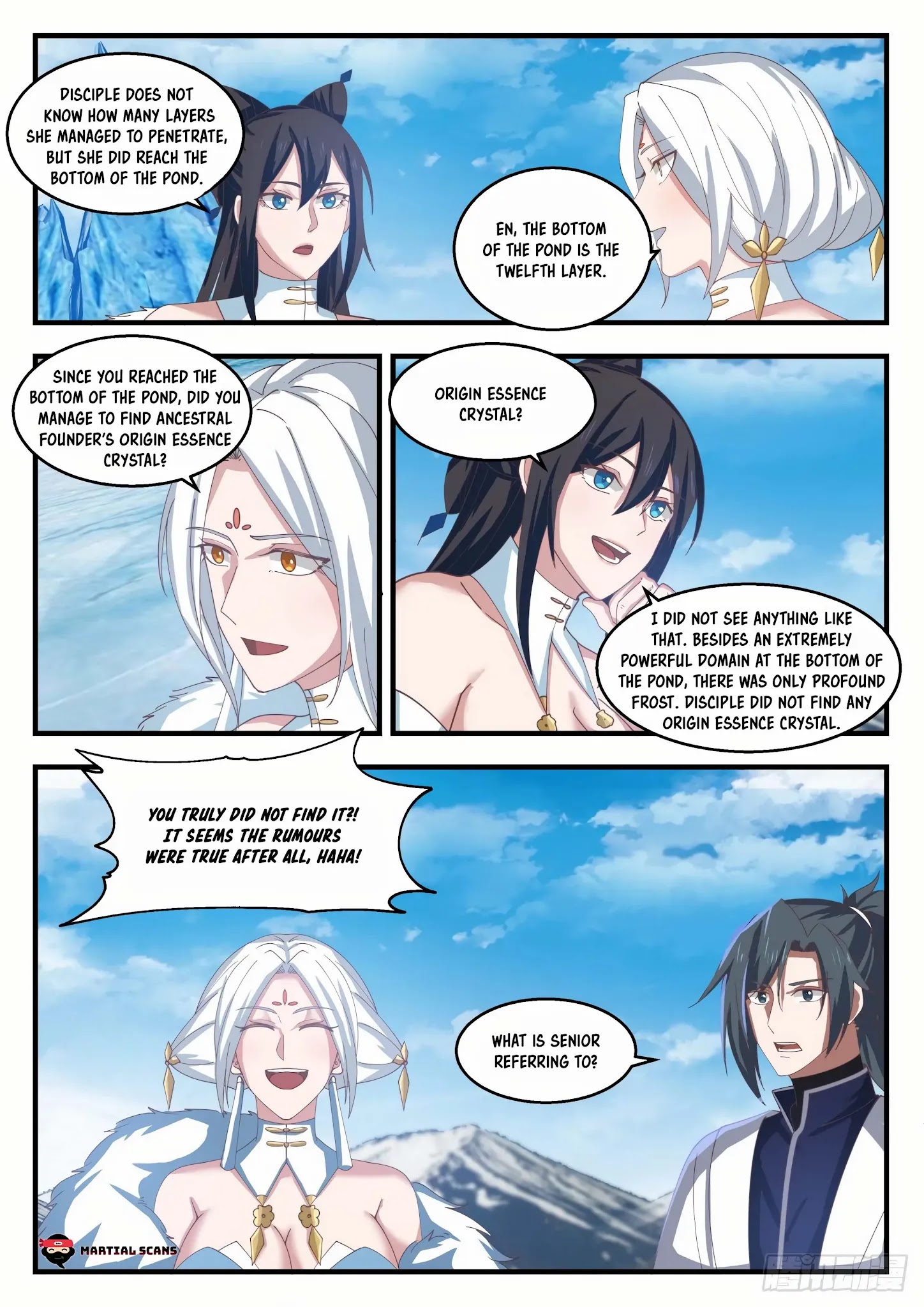 Martial Peak - Chapter 1411: Profound Frost Divine Sword