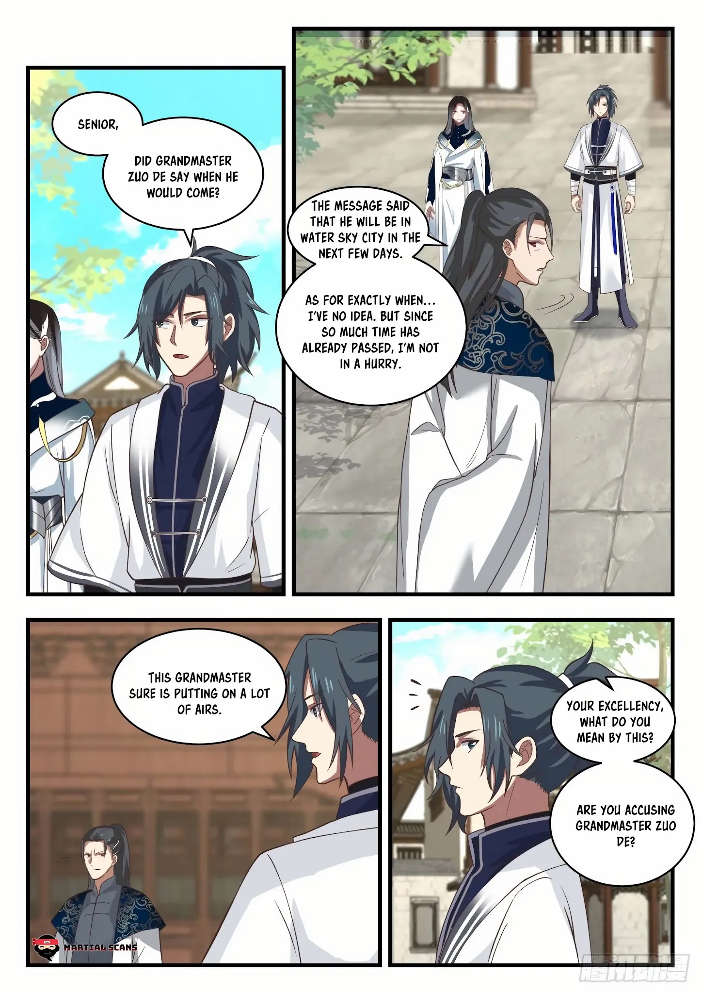 Martial Peak - Chapter 1535: Zuo De