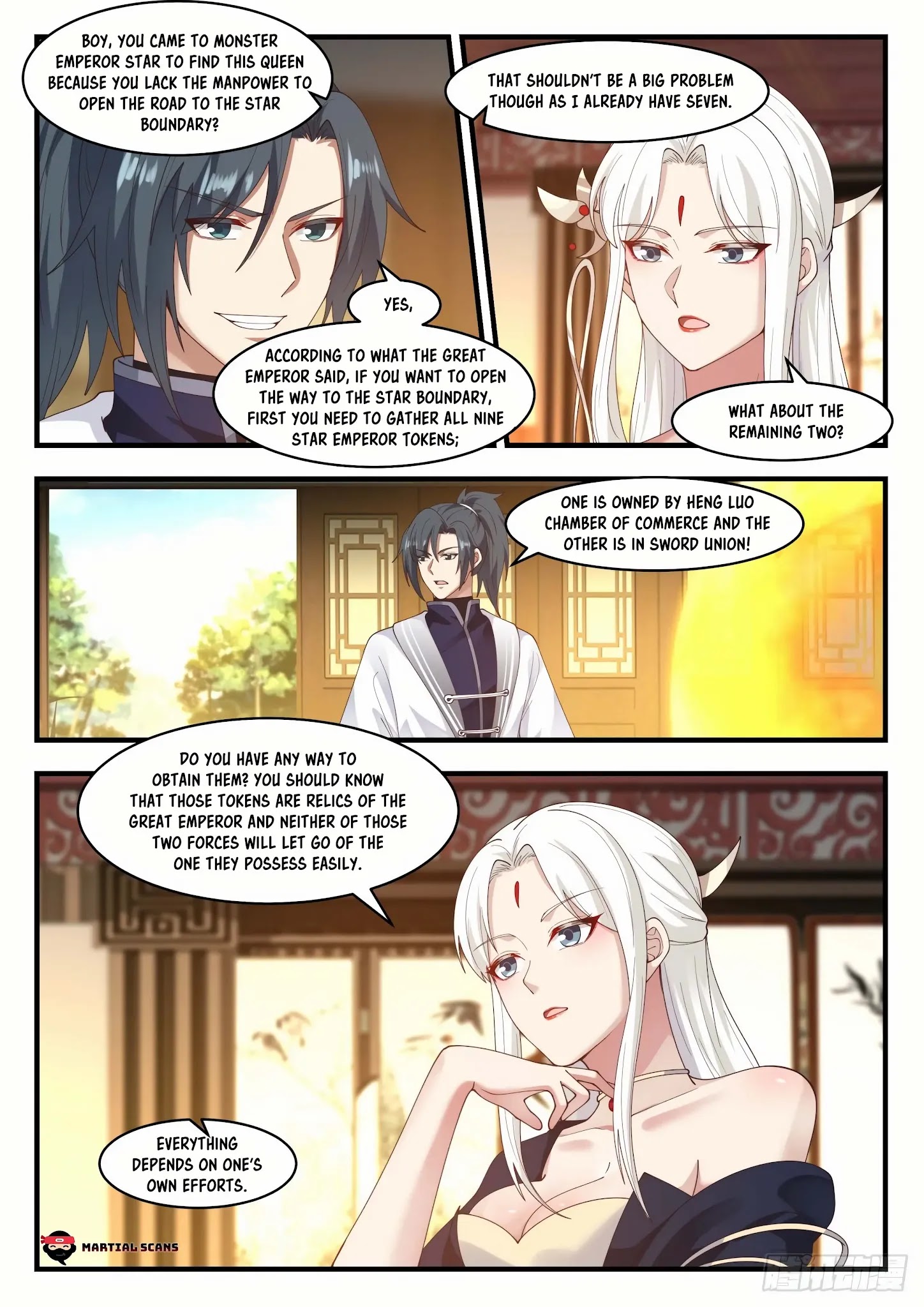 Martial Peak - Chapter 1530: Private Talk