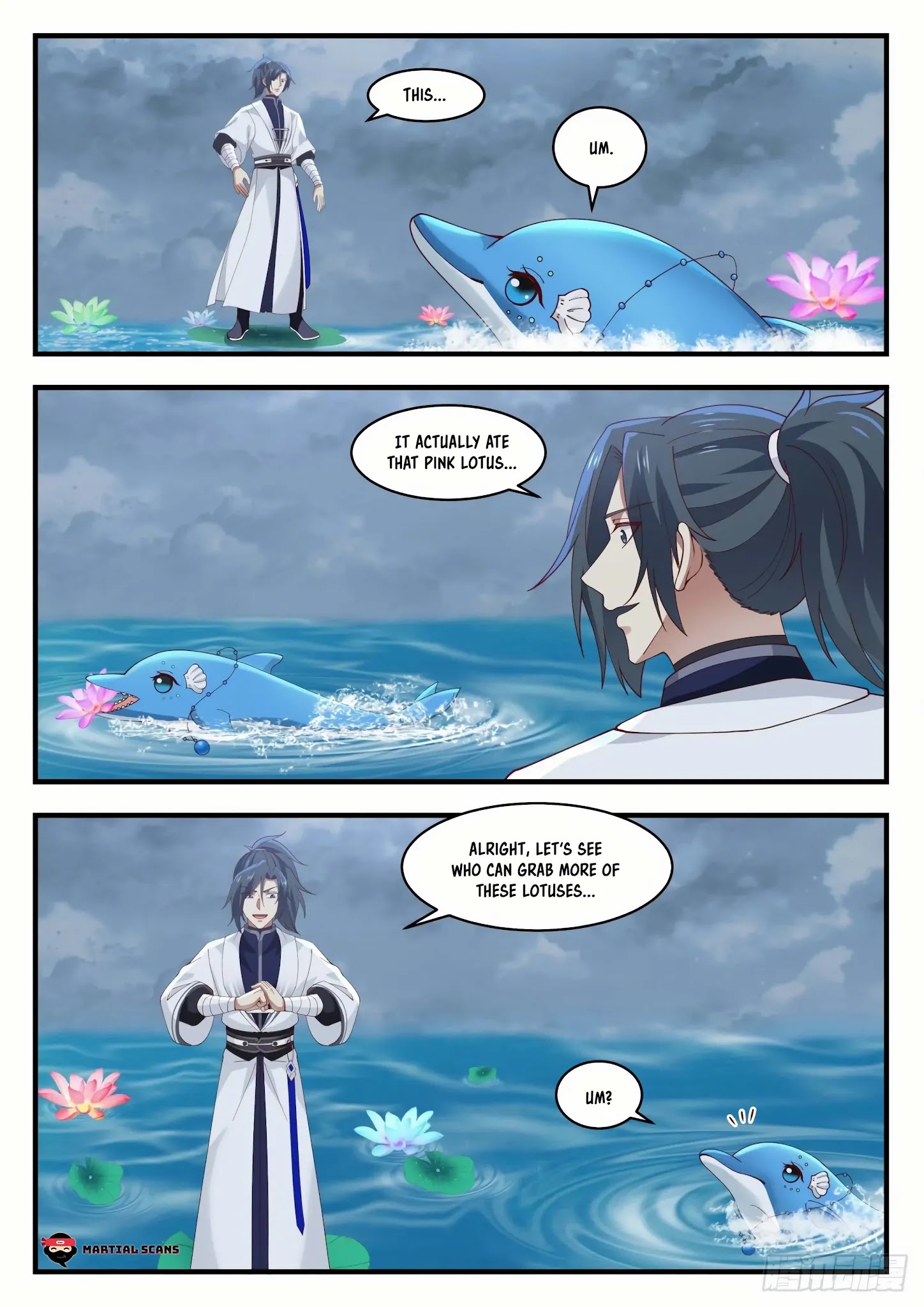 Martial Peak - Chapter 1431: Little Dolphin