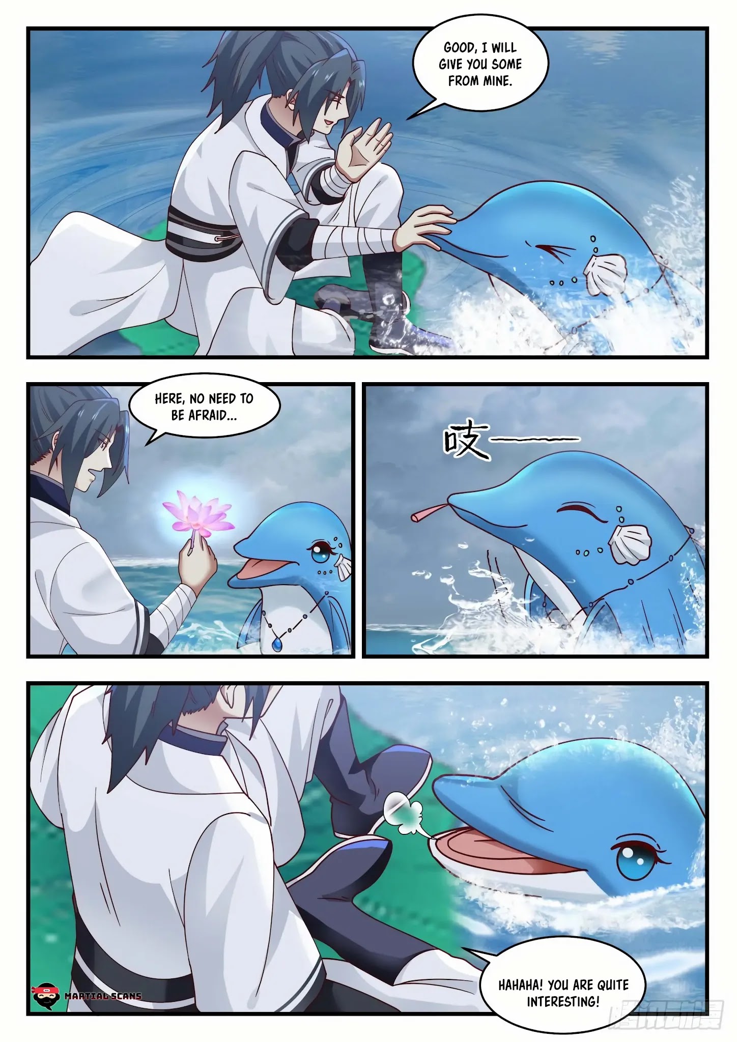 Martial Peak - Chapter 1431: Little Dolphin