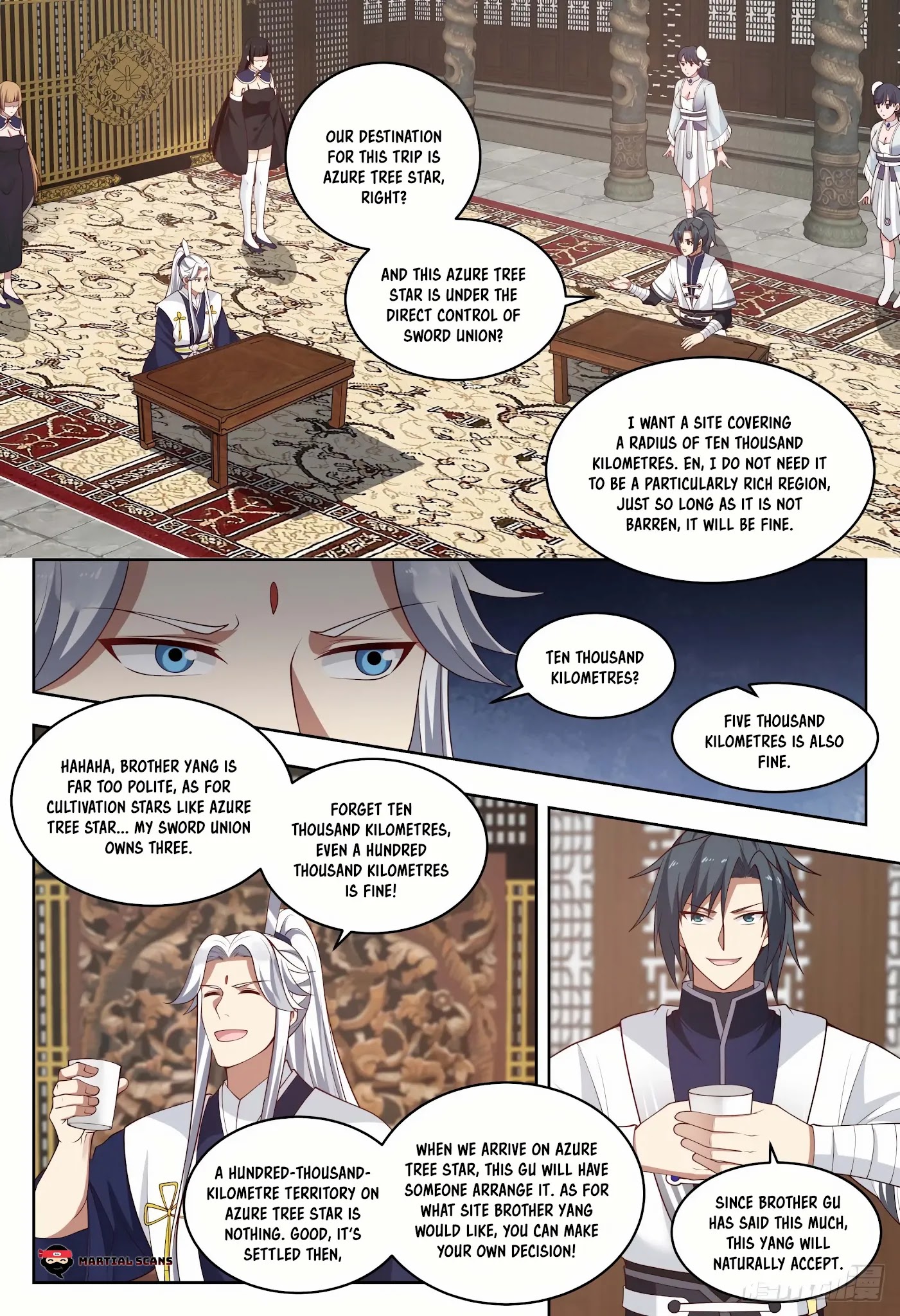 Martial Peak - Chapter 1449: Azure Tree Star