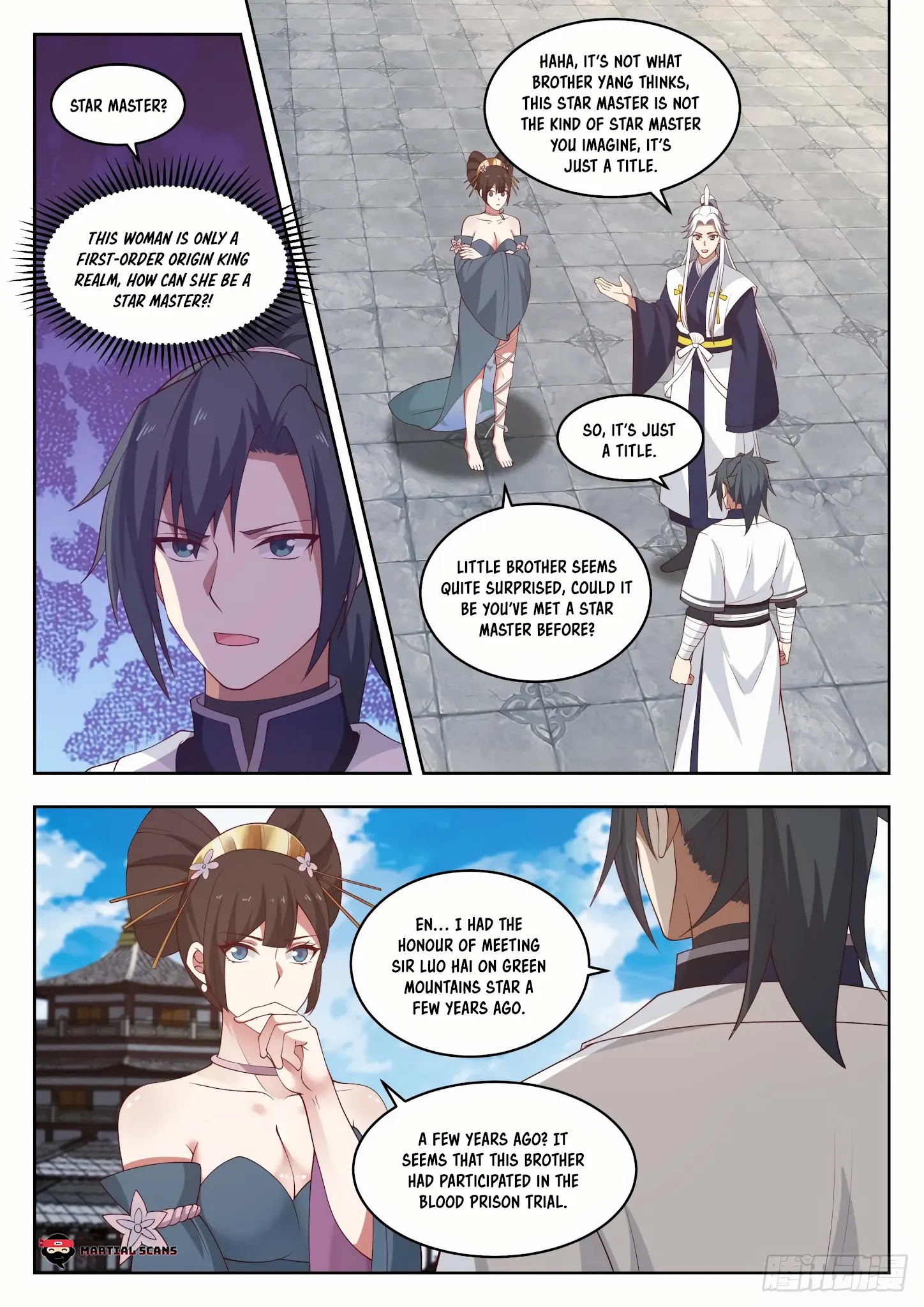 Martial Peak - Chapter 1449: Azure Tree Star