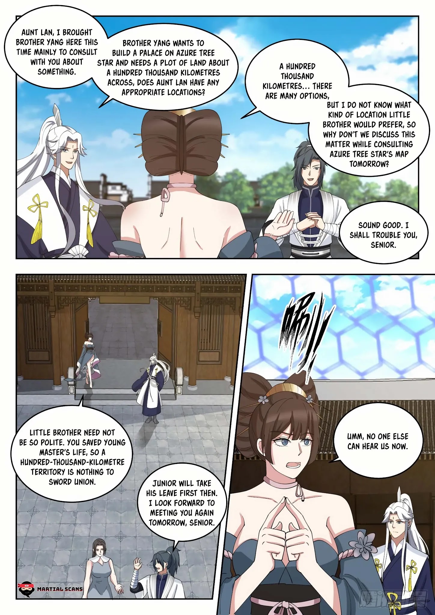 Martial Peak - Chapter 1449: Azure Tree Star