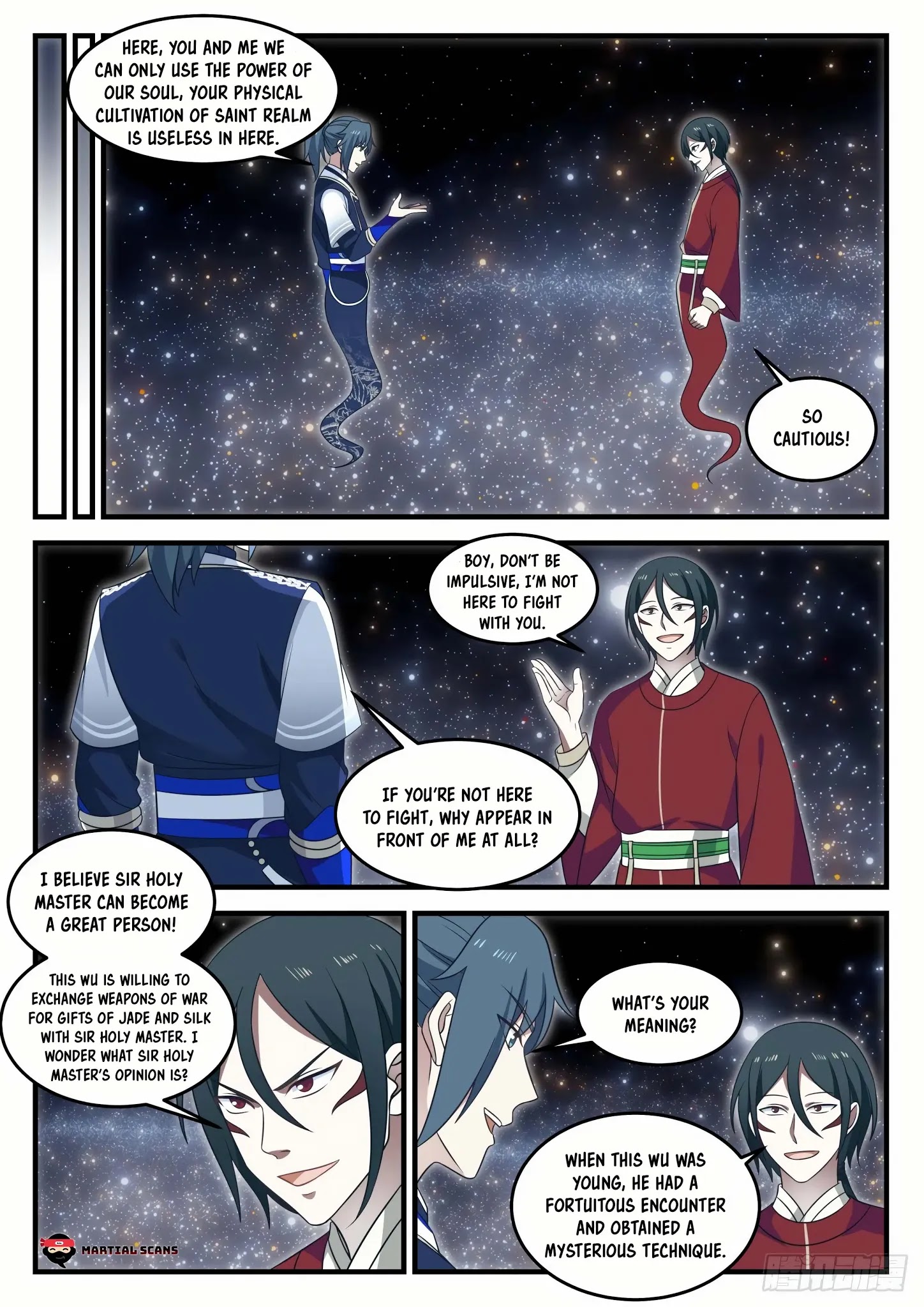 Martial Peak - Chapter 727: Tearing Space