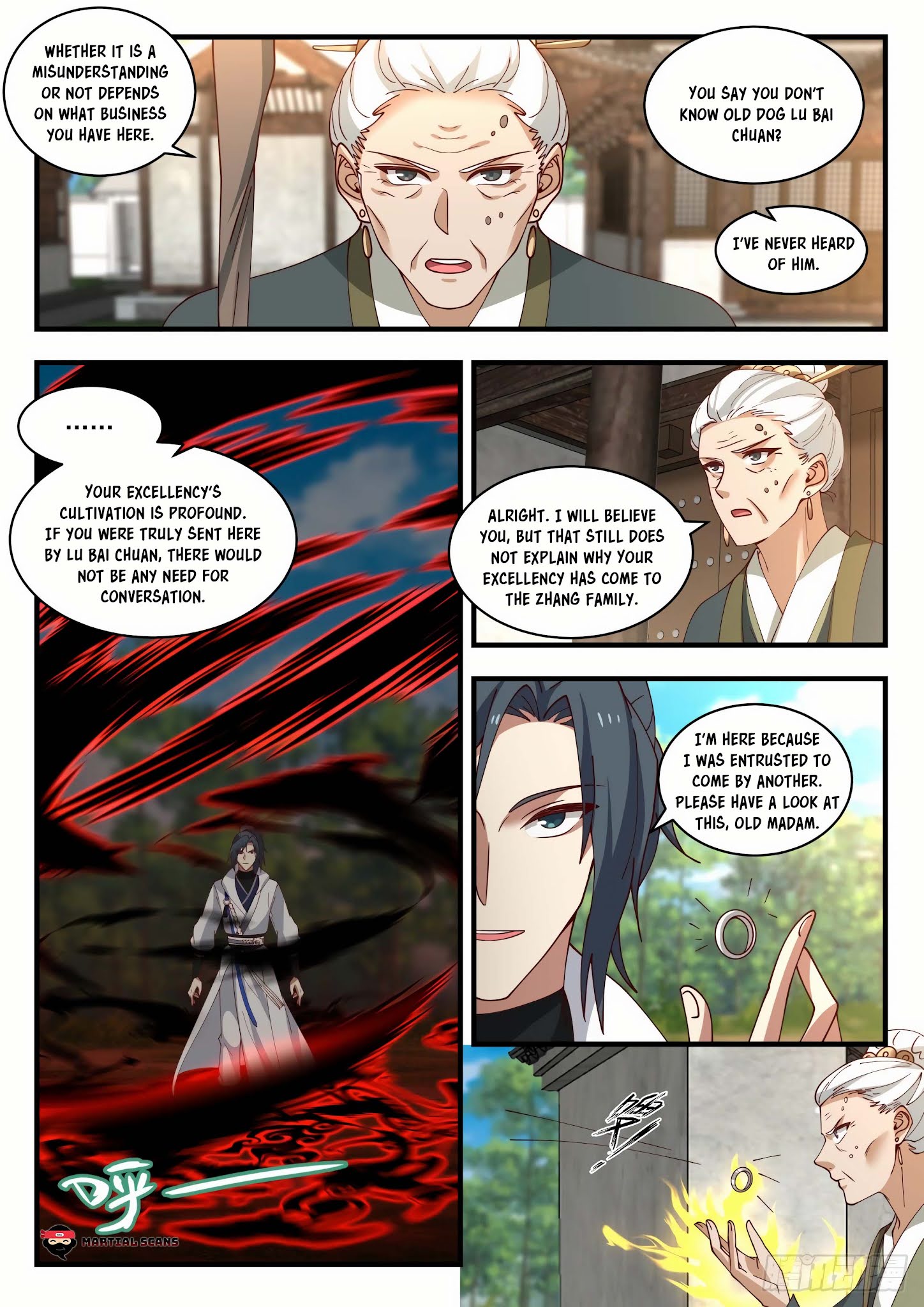 Martial Peak - Chapter 1619: Delivering A Letter