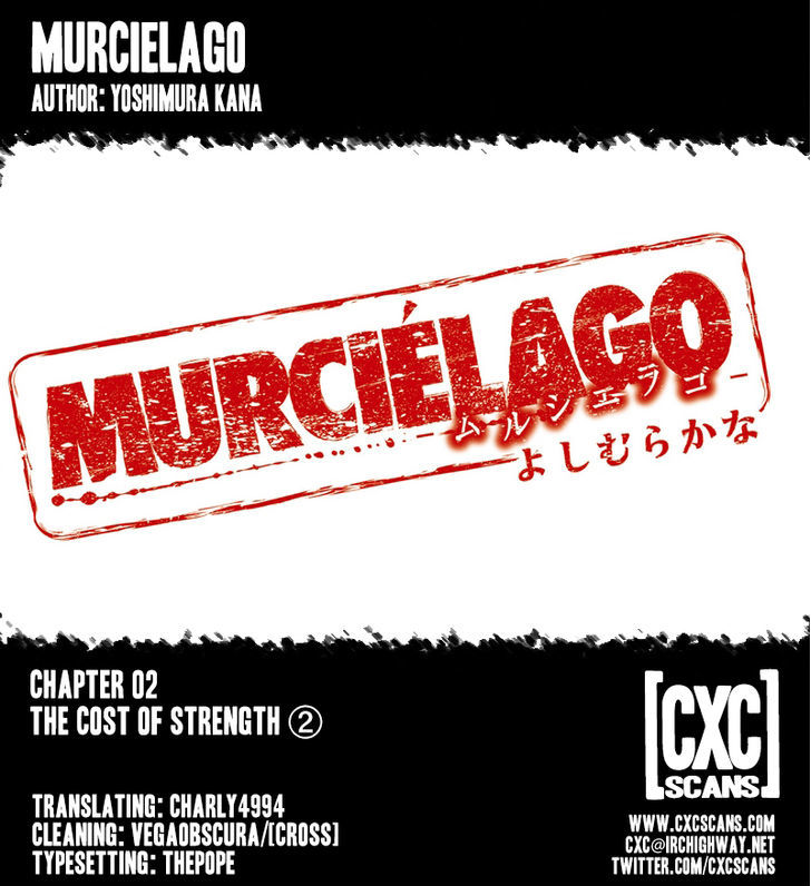 Murcielago - Chapter 2 : The Cost Of Strength ②