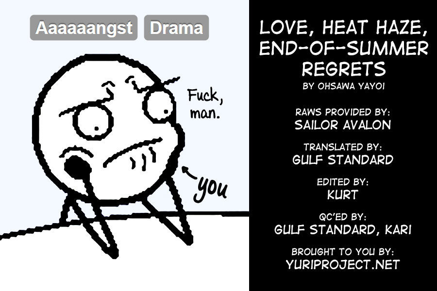 Love, Heat Haze, End-Of-Summer Regrets - Chapter 1