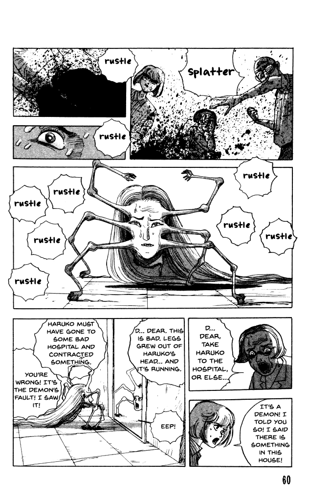 The Horror Mansion - Vol.9 Chapter 38: Human-Faced Spider