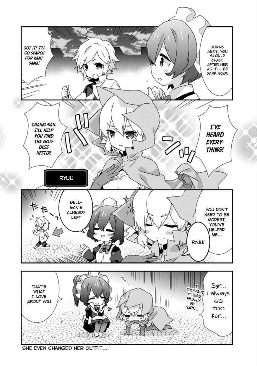 Dungeon Ni Deai O Motomeru No Wa Machigatte Iru Darou Ka 4-Koma - Kami-Sama No Nichijou - Chapter 25