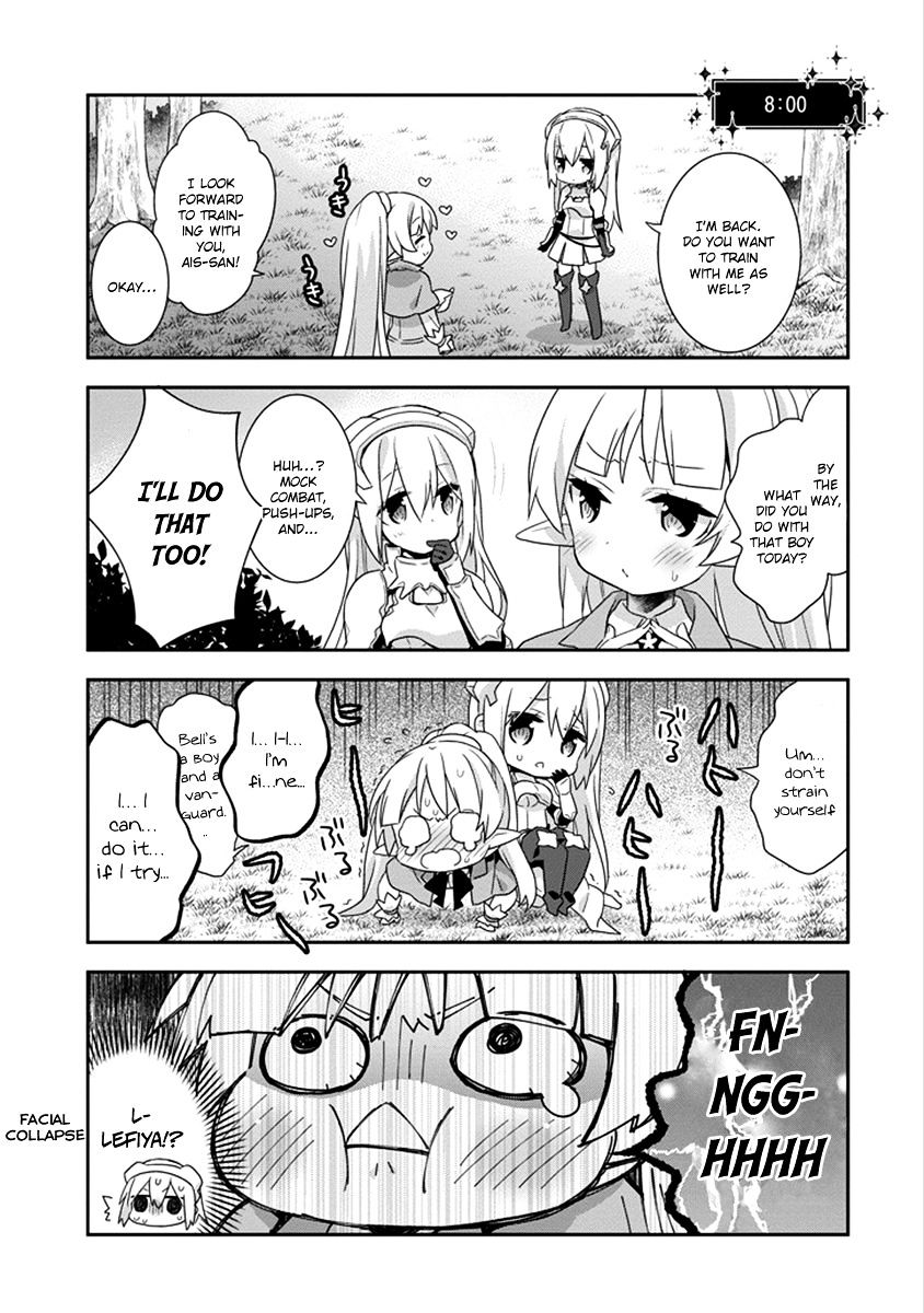 Dungeon Ni Deai O Motomeru No Wa Machigatte Iru Darou Ka 4-Koma - Kami-Sama No Nichijou - Chapter 31 : Step 17 (V2)