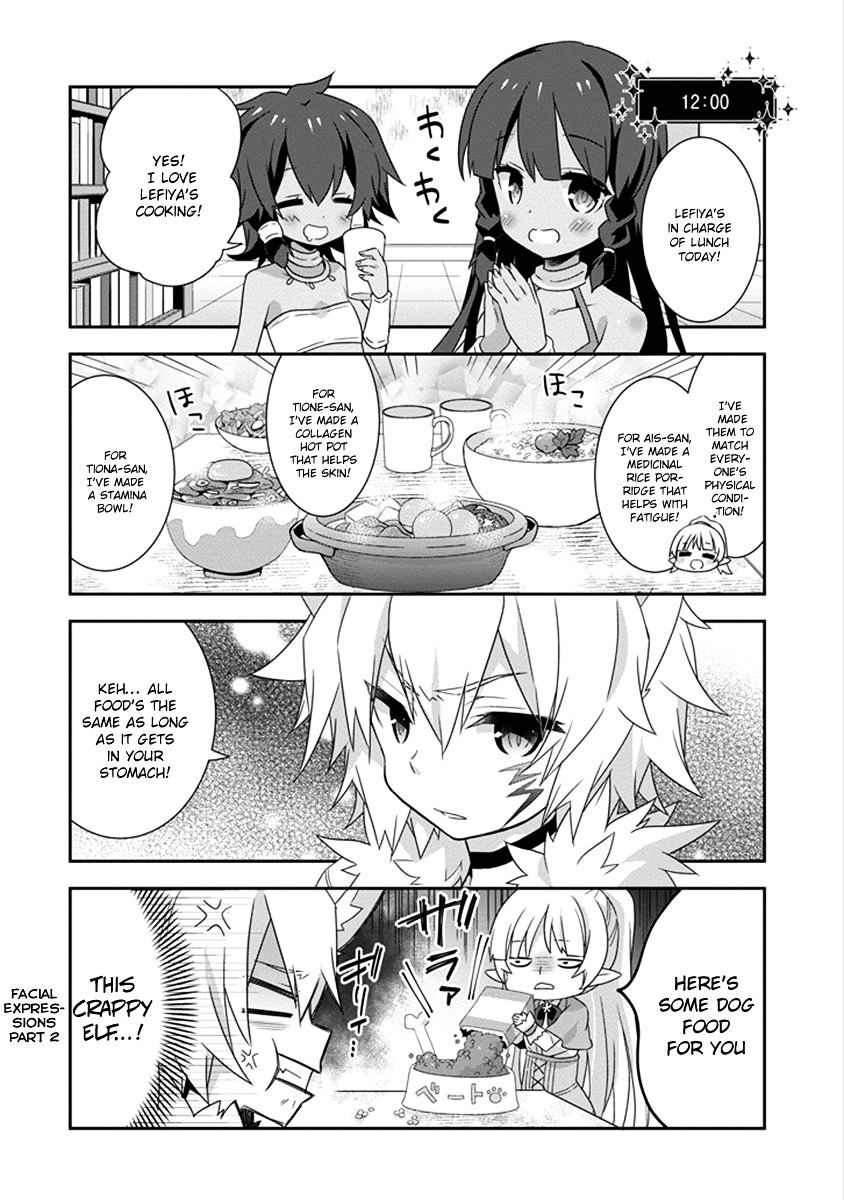 Dungeon Ni Deai O Motomeru No Wa Machigatte Iru Darou Ka 4-Koma - Kami-Sama No Nichijou - Chapter 31 : Step 17 (V2)