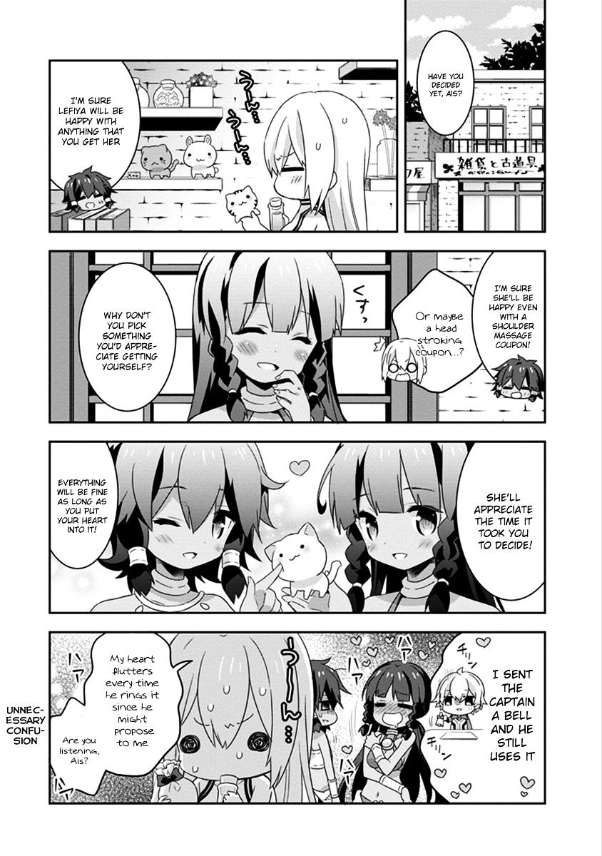 Dungeon Ni Deai O Motomeru No Wa Machigatte Iru Darou Ka 4-Koma - Kami-Sama No Nichijou - Chapter 32 : Step 18 (V2)