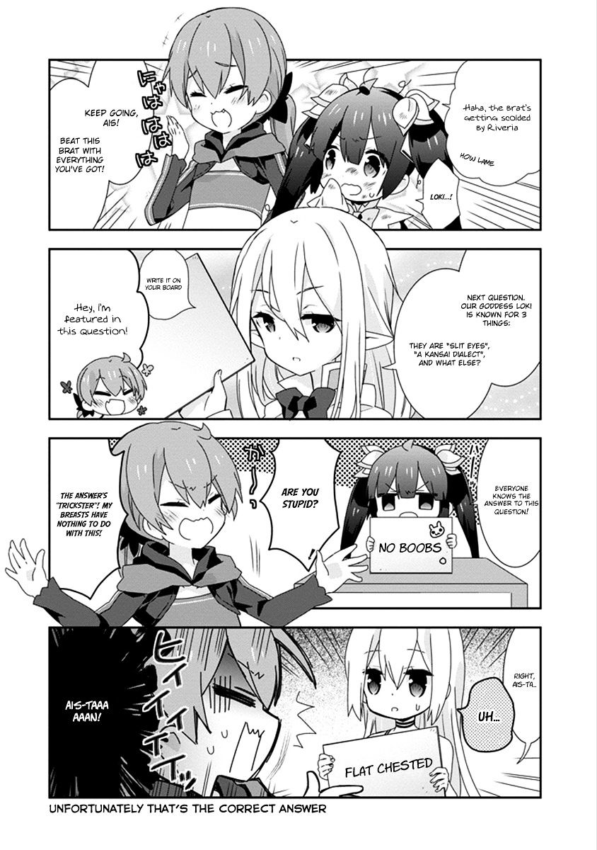 Dungeon Ni Deai O Motomeru No Wa Machigatte Iru Darou Ka 4-Koma - Kami-Sama No Nichijou - Chapter 28