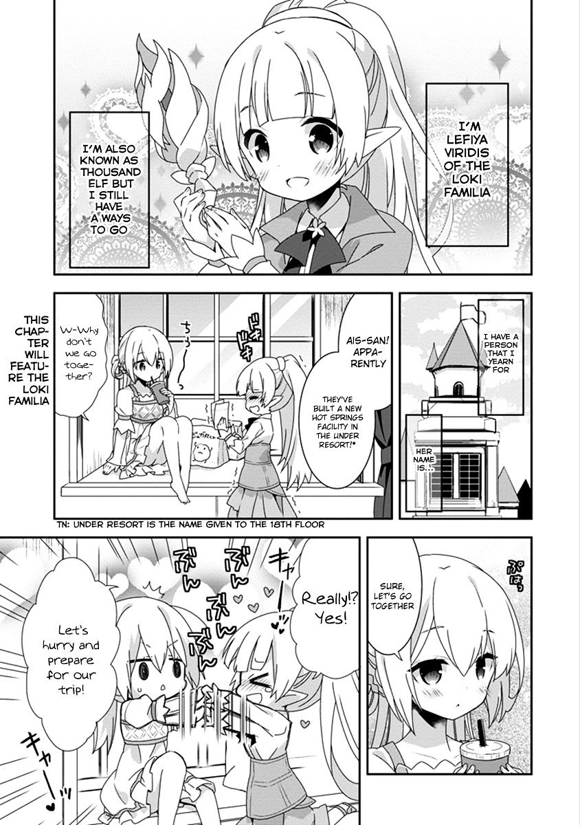 Dungeon Ni Deai O Motomeru No Wa Machigatte Iru Darou Ka 4-Koma - Kami-Sama No Nichijou - Chapter 26