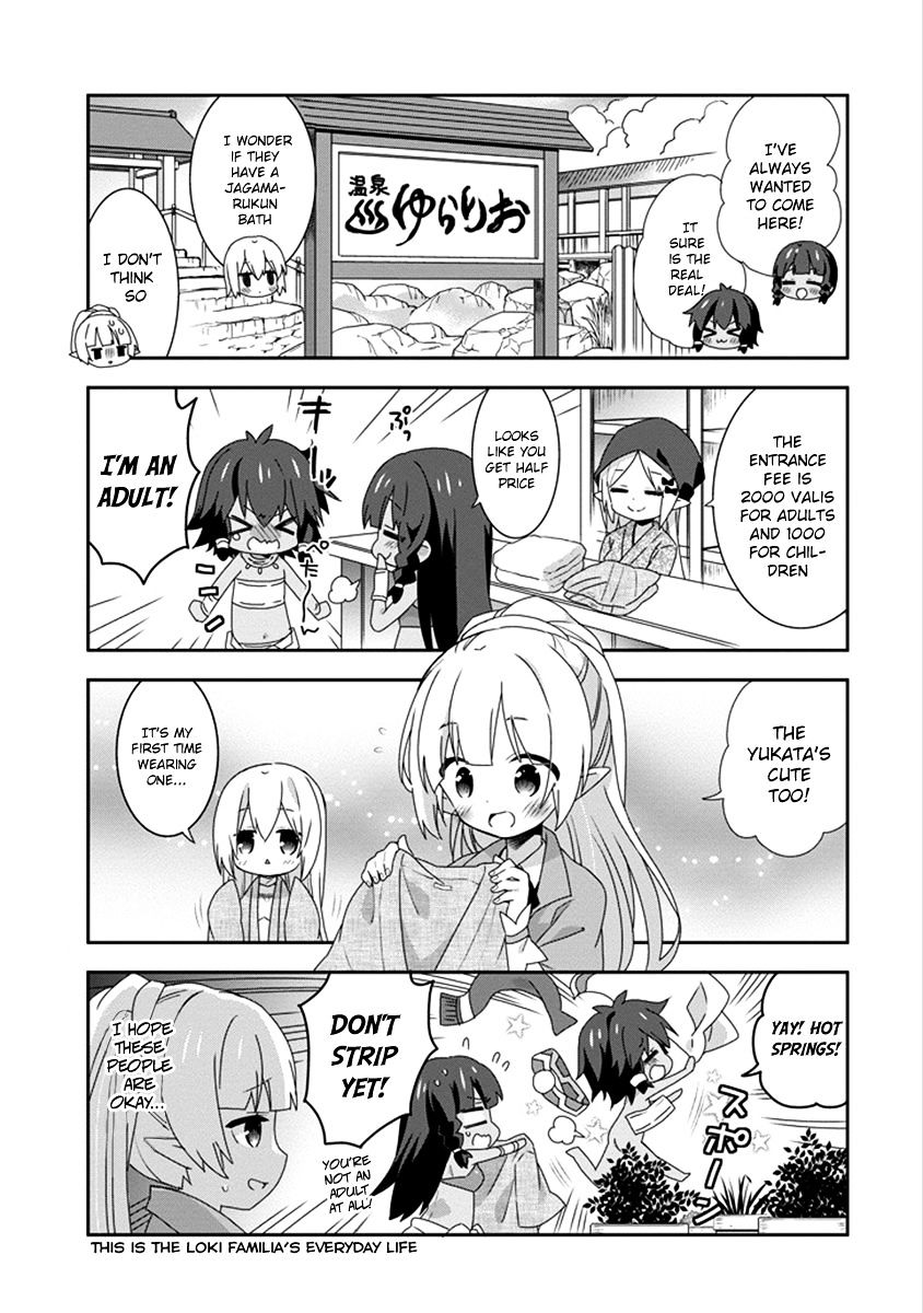 Dungeon Ni Deai O Motomeru No Wa Machigatte Iru Darou Ka 4-Koma - Kami-Sama No Nichijou - Chapter 26