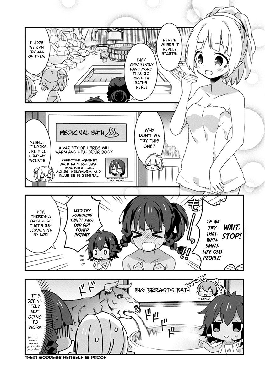 Dungeon Ni Deai O Motomeru No Wa Machigatte Iru Darou Ka 4-Koma - Kami-Sama No Nichijou - Chapter 26