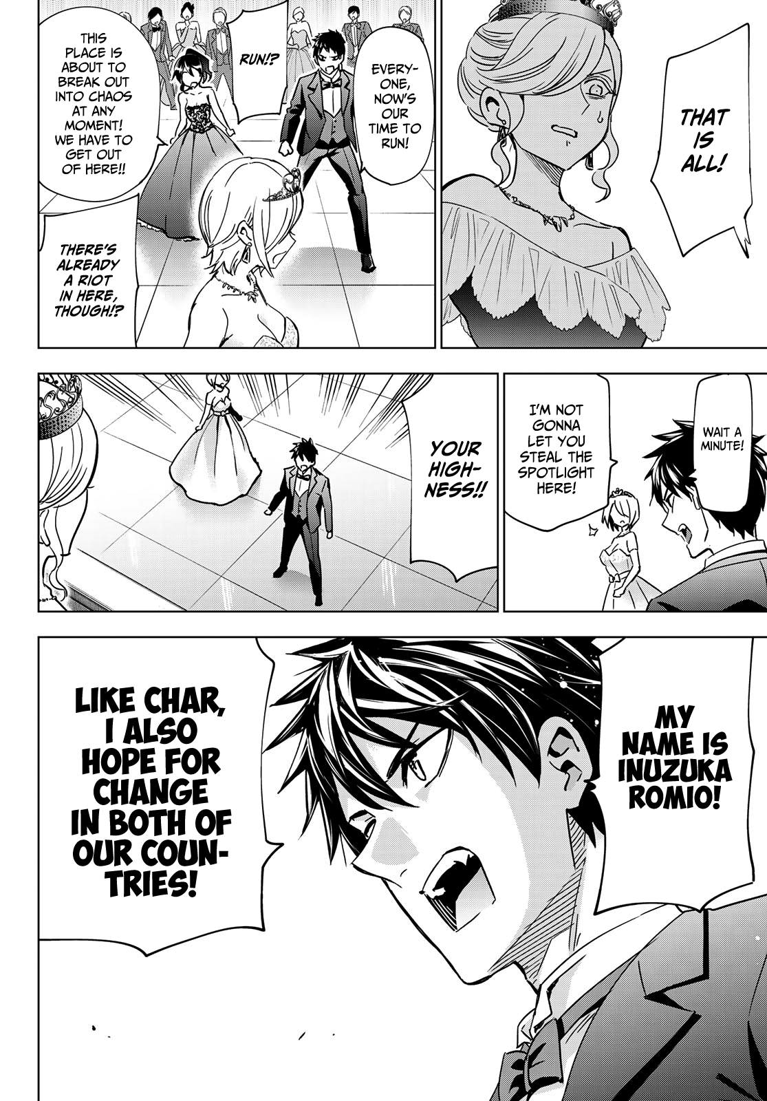 Kishuku Gakkou No Juliet - Chapter 117: Romio, Princess Char, And The Débutante Ball Iii