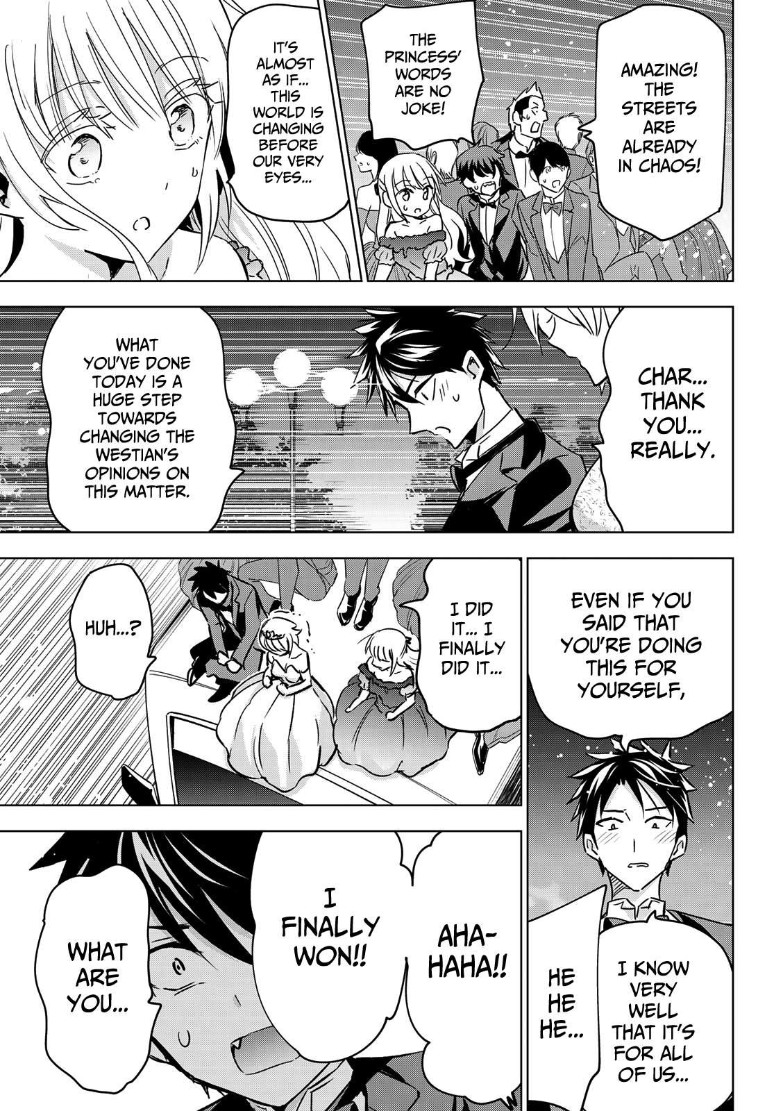 Kishuku Gakkou No Juliet - Chapter 117: Romio, Princess Char, And The Débutante Ball Iii