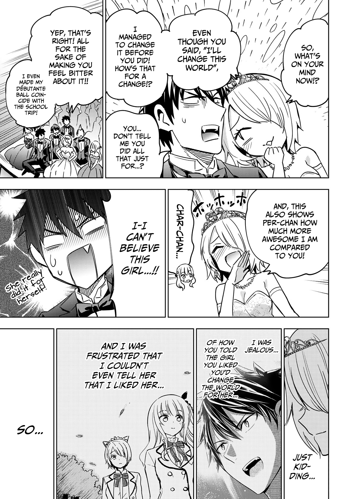 Kishuku Gakkou No Juliet - Chapter 117: Romio, Princess Char, And The Débutante Ball Iii