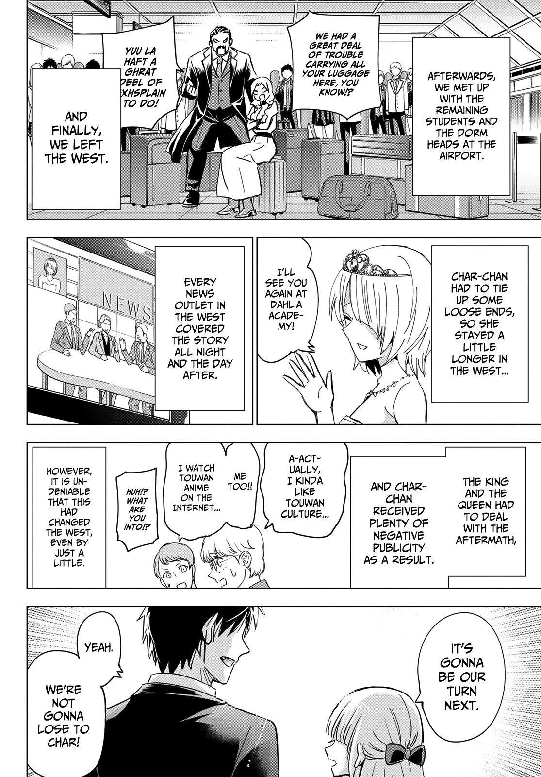 Kishuku Gakkou No Juliet - Chapter 117: Romio, Princess Char, And The Débutante Ball Iii