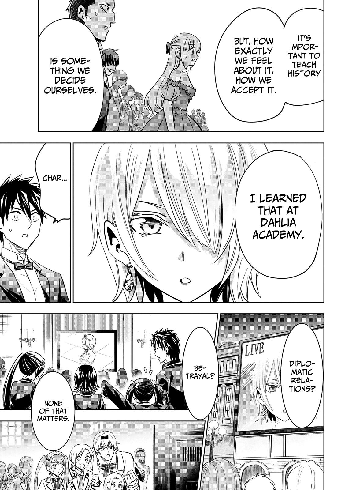 Kishuku Gakkou No Juliet - Chapter 116: Romio And Princess Char's Débutante Ball