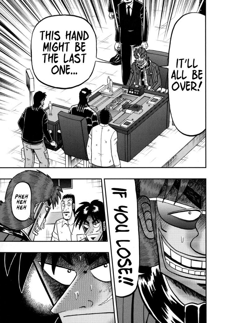 Tobaku Datenroku Kaiji - One Poker Hen - Chapter 136 : Decisive