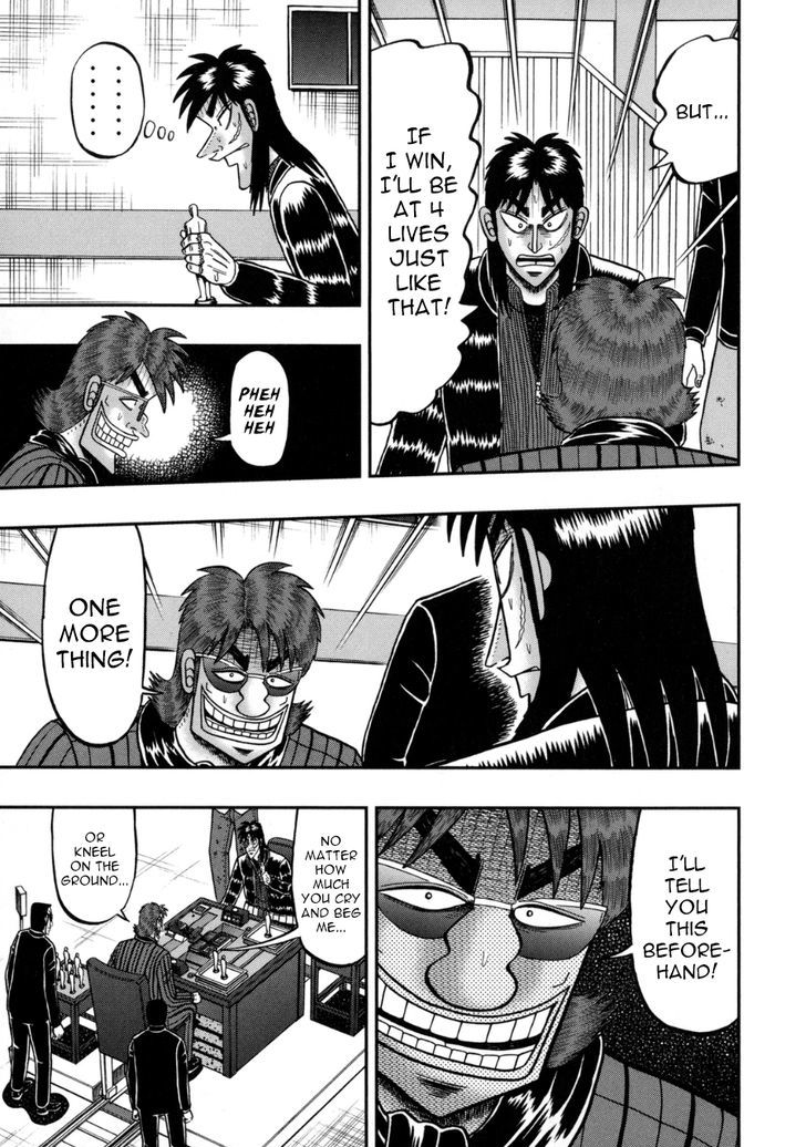 Tobaku Datenroku Kaiji - One Poker Hen - Chapter 136 : Decisive