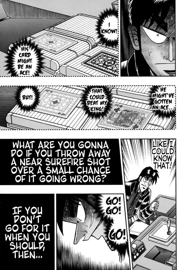 Tobaku Datenroku Kaiji - One Poker Hen - Chapter 136 : Decisive