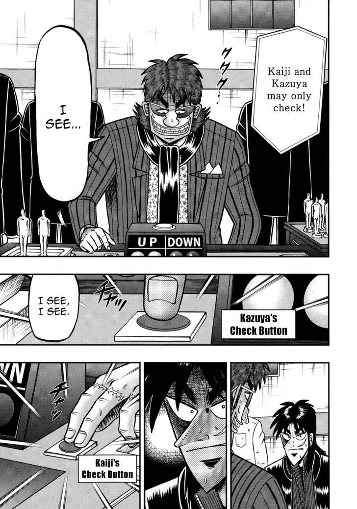 Tobaku Datenroku Kaiji - One Poker Hen - Chapter 136 : Decisive