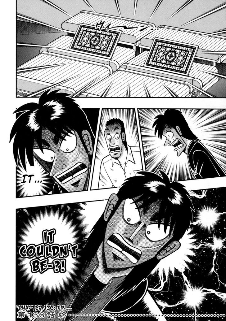 Tobaku Datenroku Kaiji - One Poker Hen - Chapter 136 : Decisive