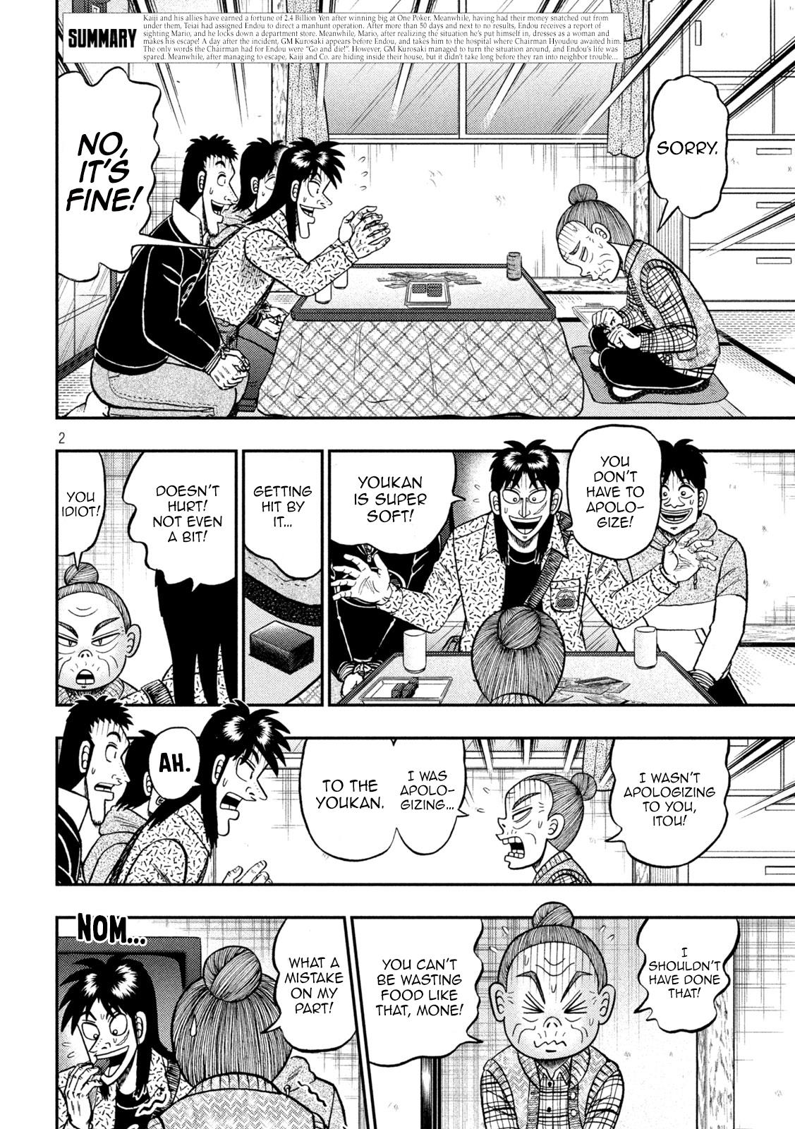 Tobaku Datenroku Kaiji - One Poker Hen - Chapter 461: Influence