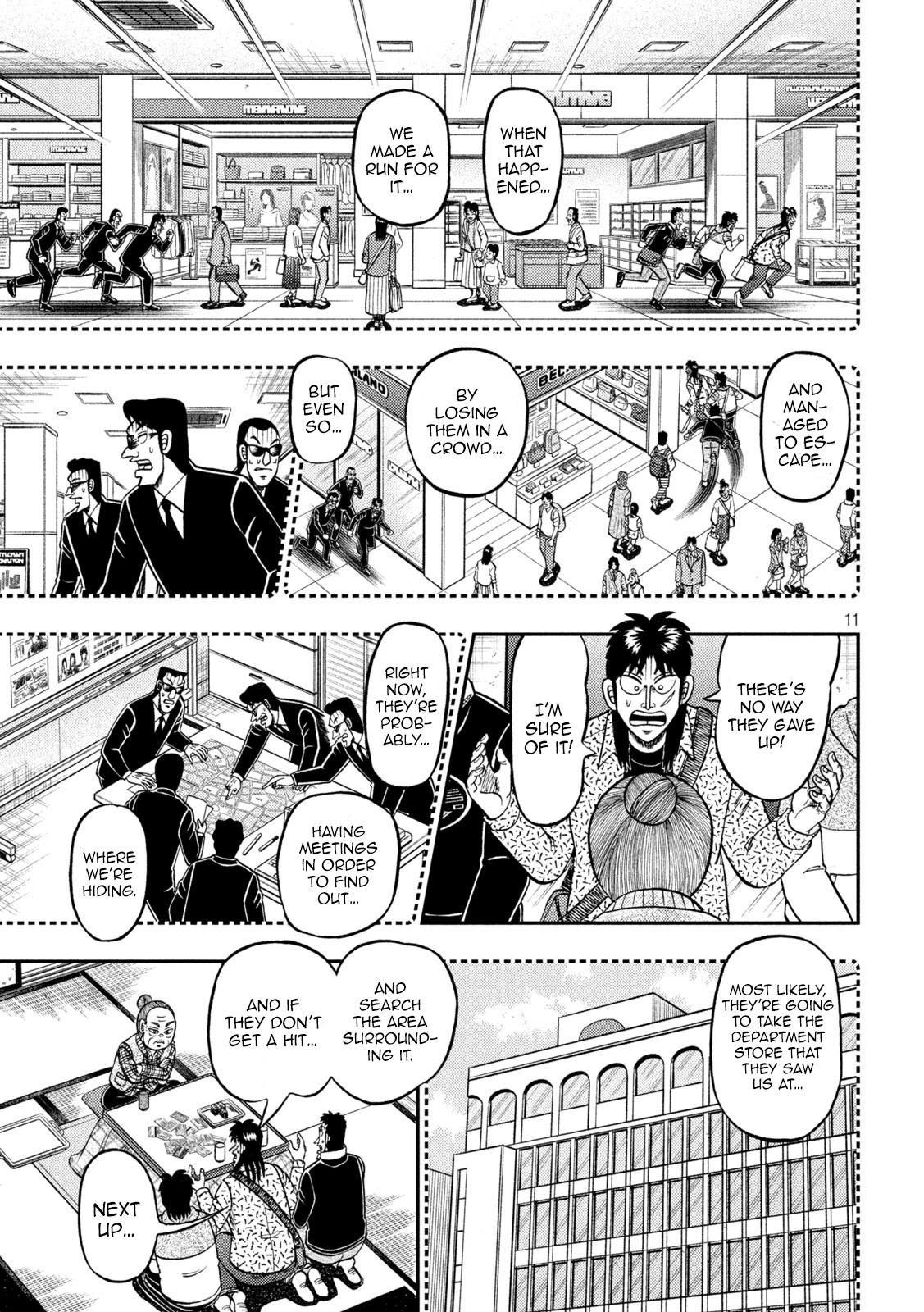 Tobaku Datenroku Kaiji - One Poker Hen - Chapter 461: Influence