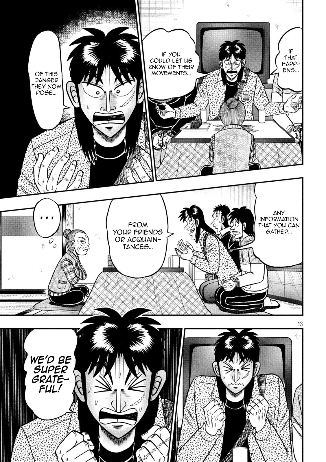 Tobaku Datenroku Kaiji - One Poker Hen - Chapter 461: Influence