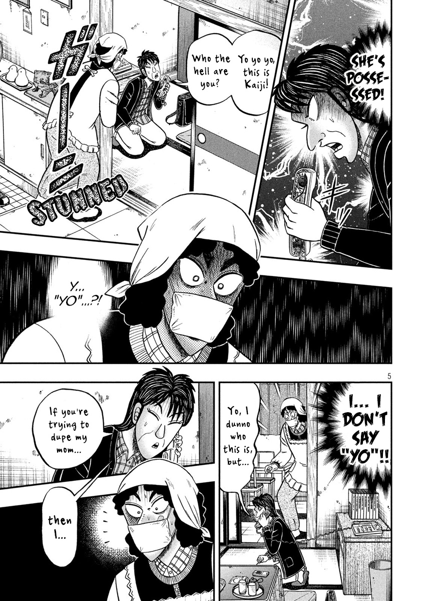 Tobaku Datenroku Kaiji - One Poker Hen - Chapter 304: Possessed