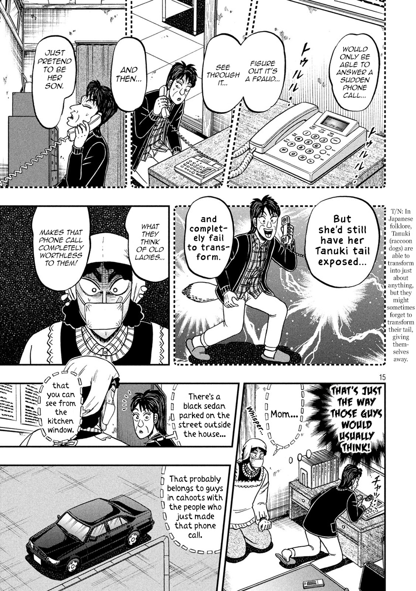 Tobaku Datenroku Kaiji - One Poker Hen - Chapter 304: Possessed