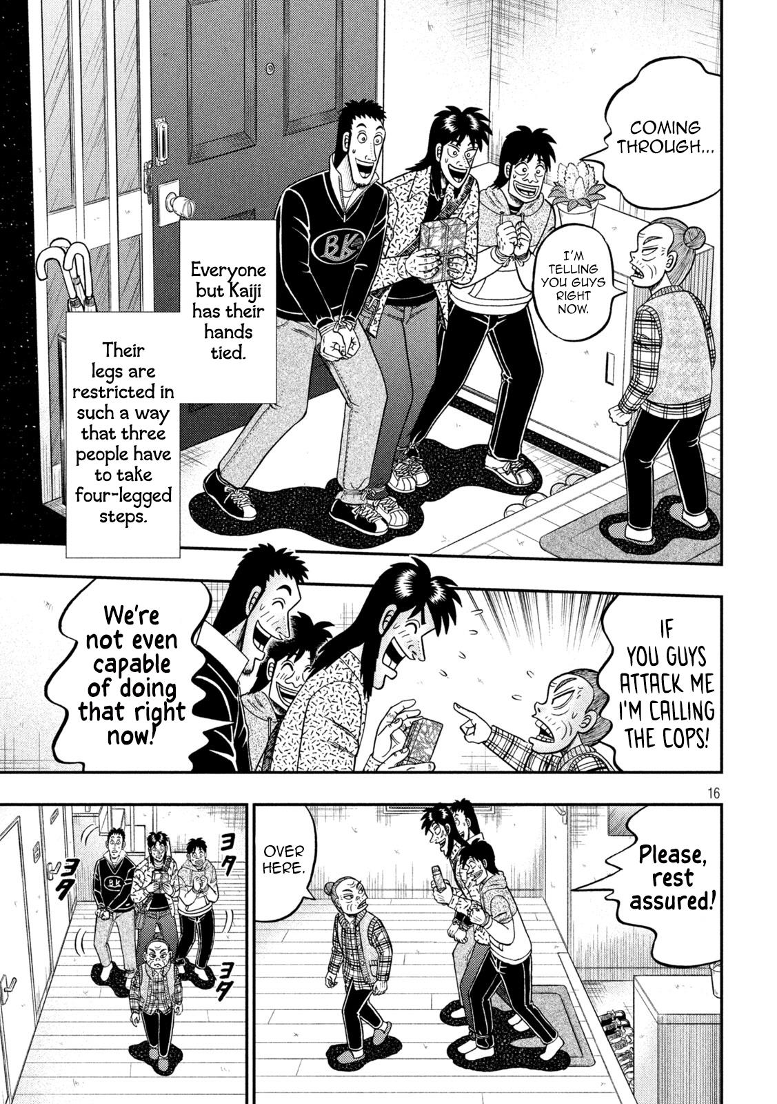 Tobaku Datenroku Kaiji - One Poker Hen - Chapter 459: Rock Door