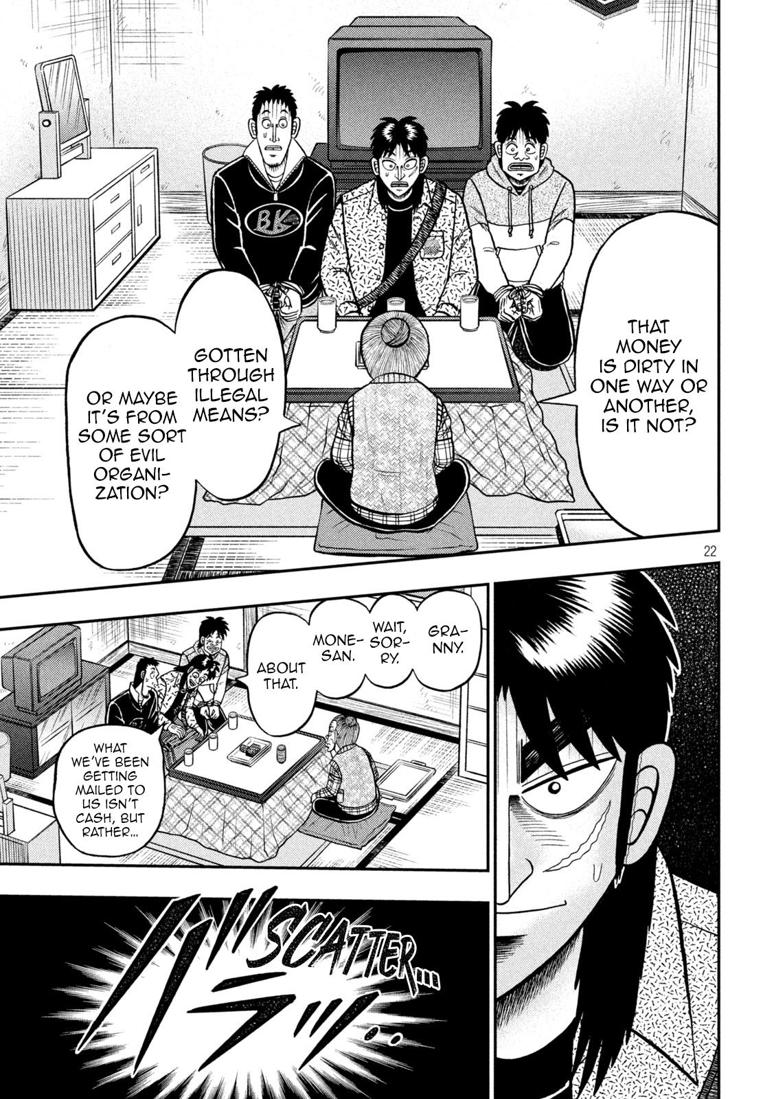 Tobaku Datenroku Kaiji - One Poker Hen - Chapter 459: Rock Door