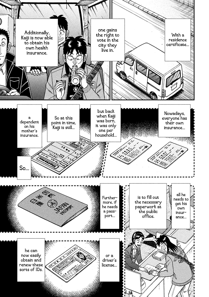 Tobaku Datenroku Kaiji - One Poker Hen - Chapter 395: Benefit