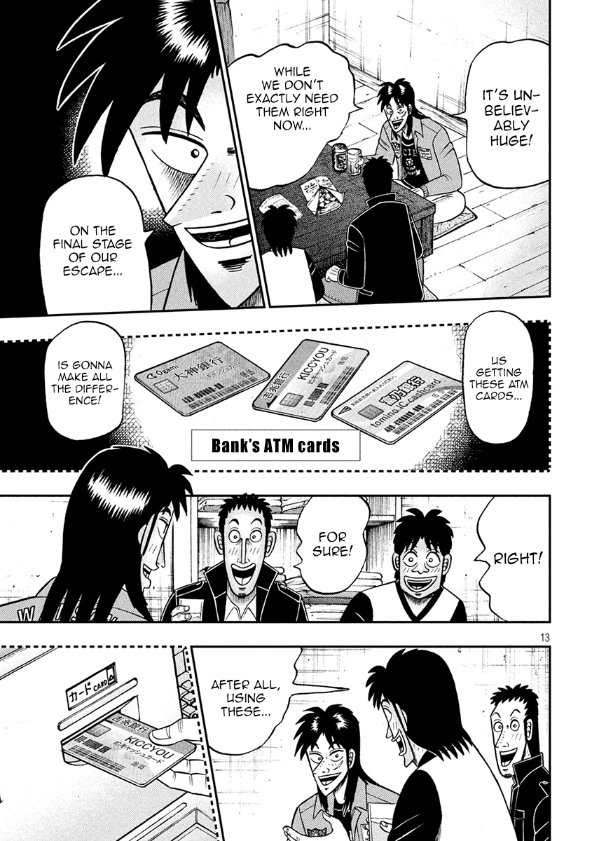 Tobaku Datenroku Kaiji - One Poker Hen - Chapter 395: Benefit