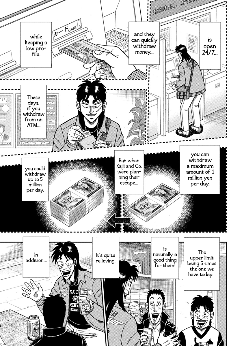 Tobaku Datenroku Kaiji - One Poker Hen - Chapter 395: Benefit