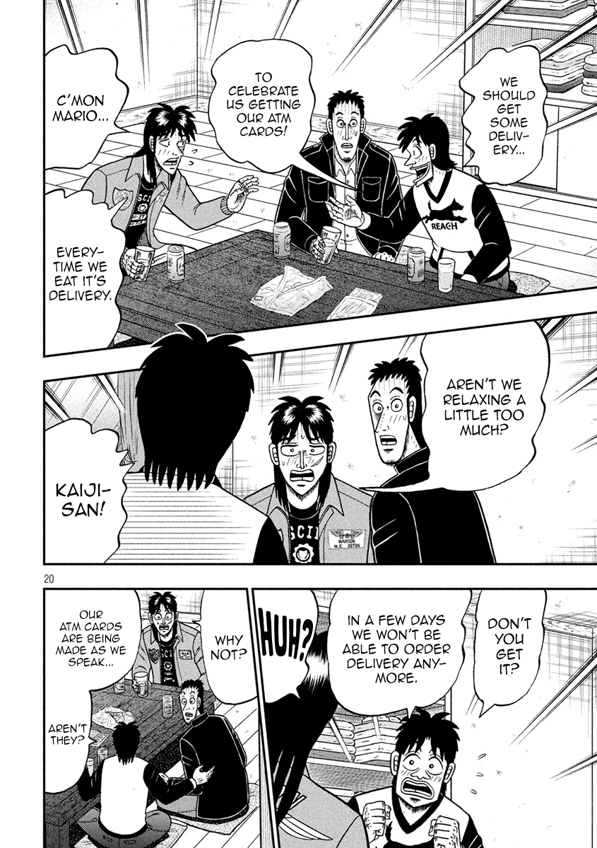 Tobaku Datenroku Kaiji - One Poker Hen - Chapter 395: Benefit