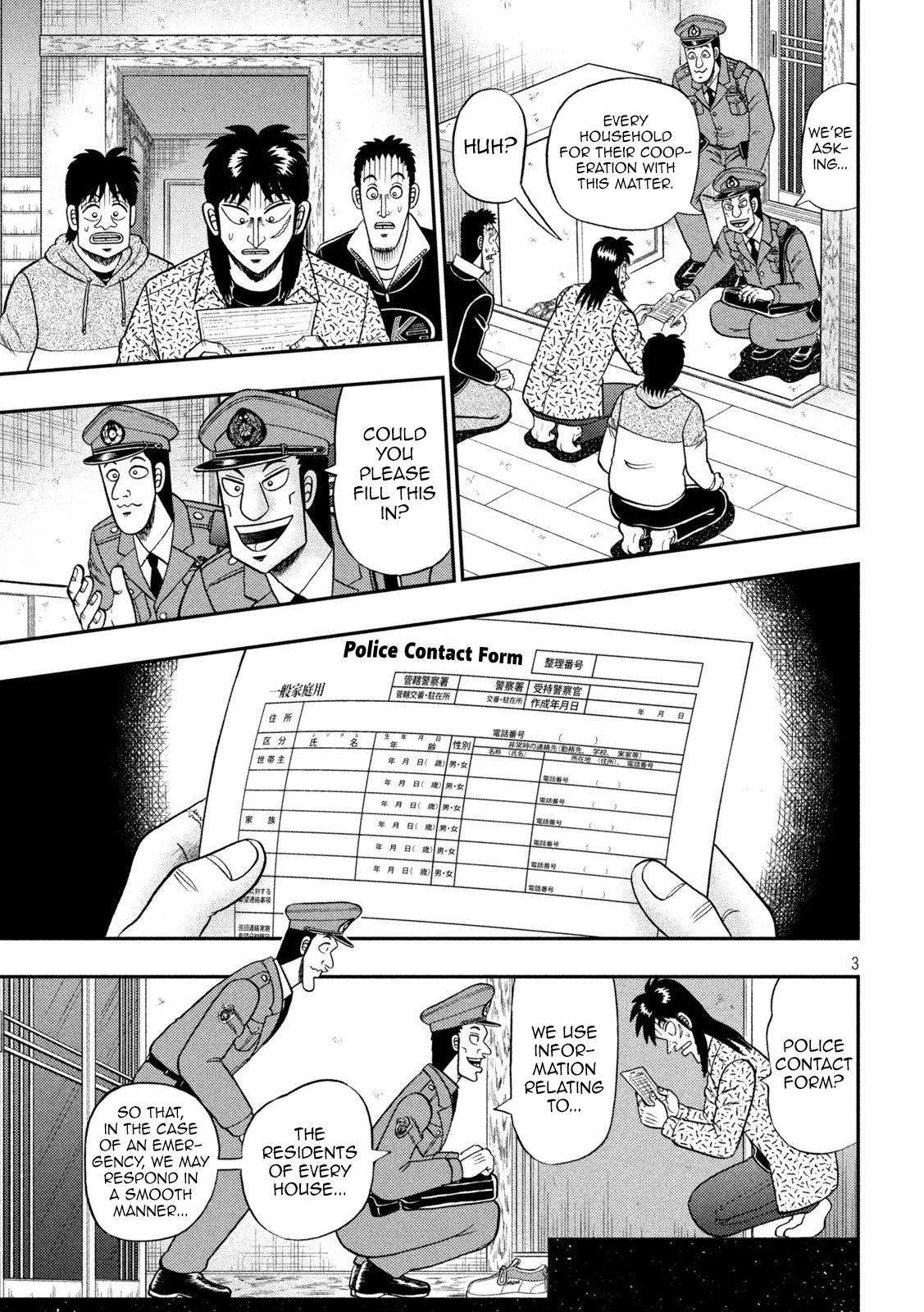 Tobaku Datenroku Kaiji - One Poker Hen - Chapter 456: Patrol