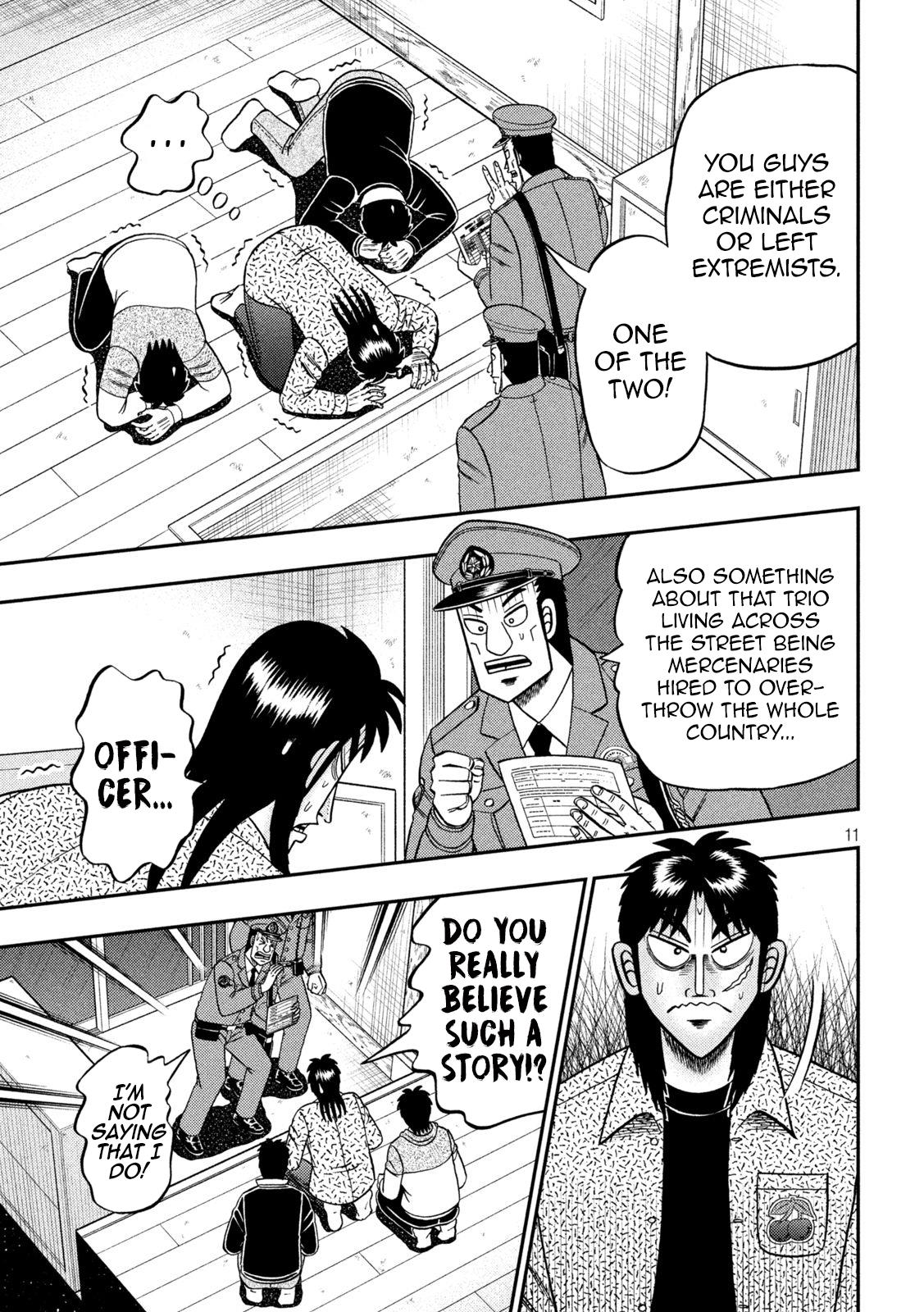 Tobaku Datenroku Kaiji - One Poker Hen - Chapter 456: Patrol