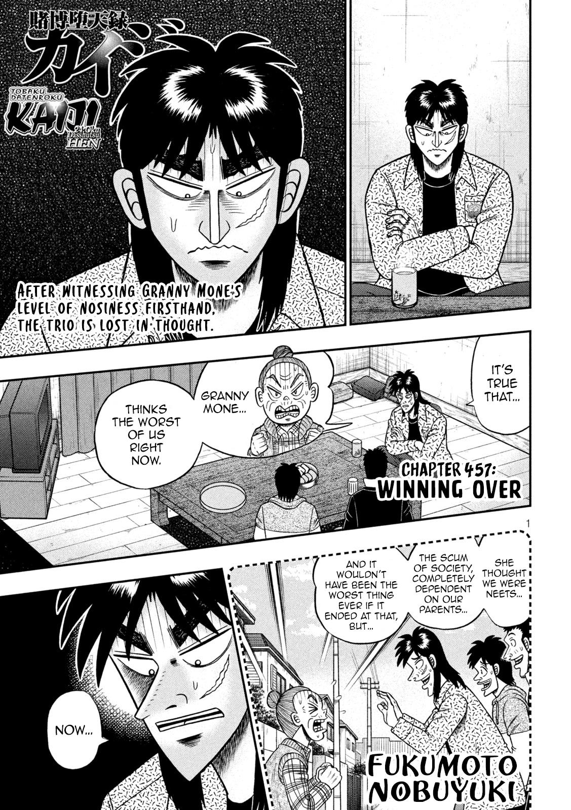 Tobaku Datenroku Kaiji - One Poker Hen - Chapter 457: Winning Over